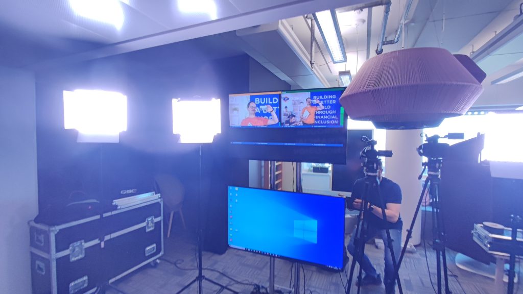 Internal video broadcast for IPF Digital