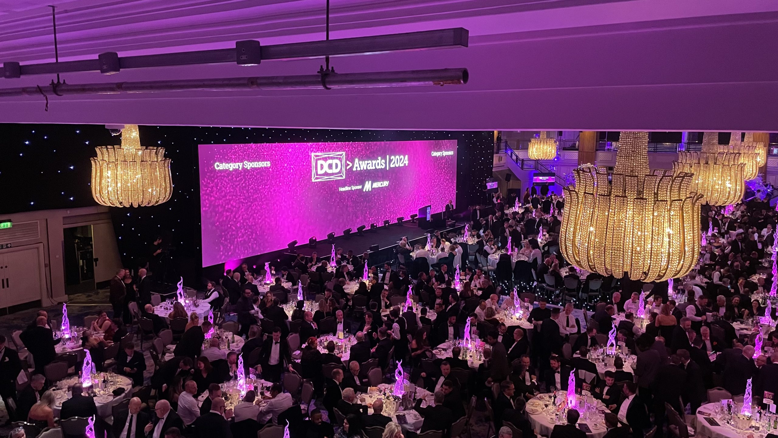 DCD Awards event