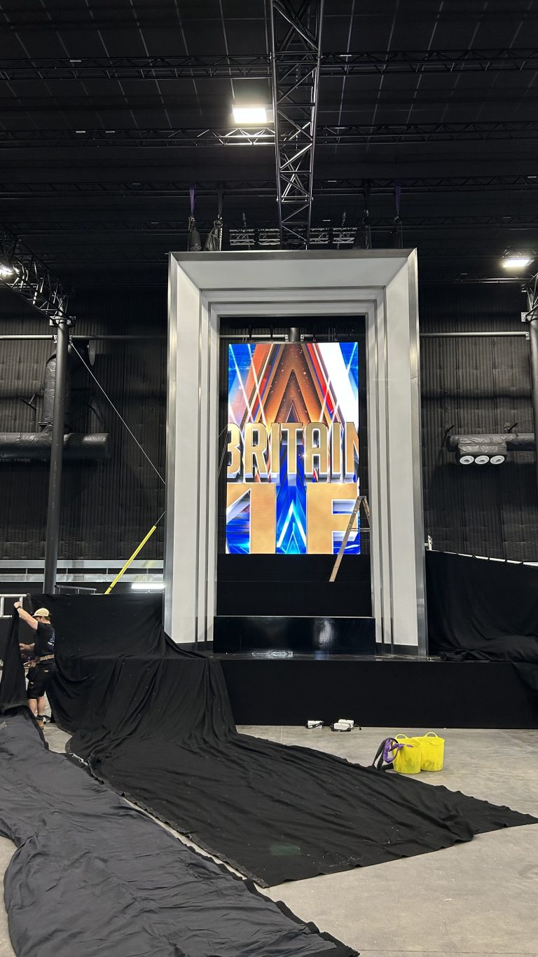 Samsung x Britain’s Got Talent advertisement shoot